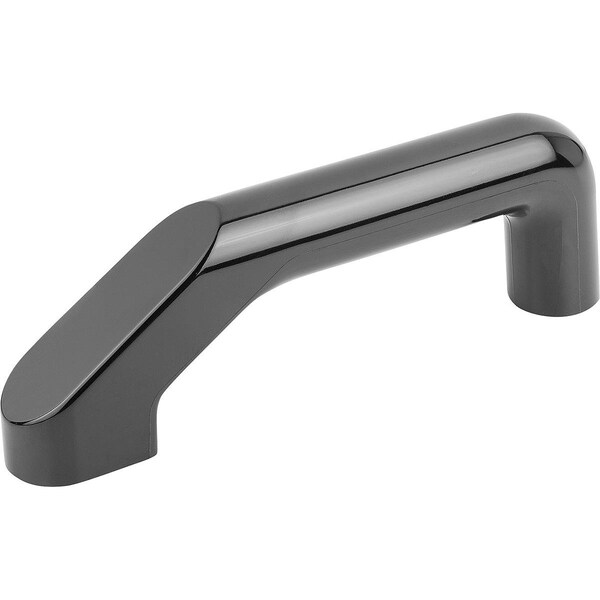 Kipp Pull Handle L=170 Thermoset, Black, Comp:Steel, A=140, D=M08 K0187.201 - main